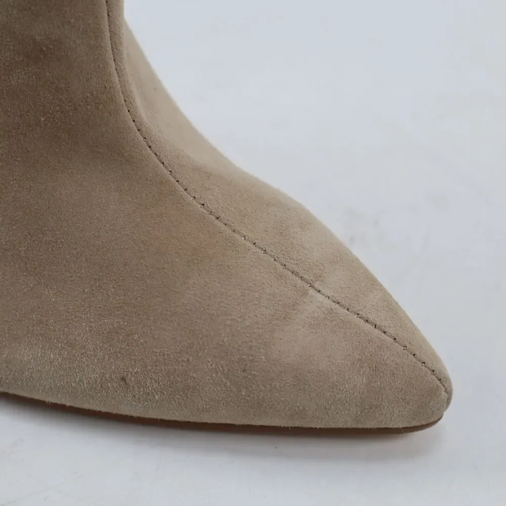 🔥Marc Fisher Masina Suede Ankle Boots, Medium Natural 5US MSRP$199 SHIPS TODAY - Picture 7 of 10